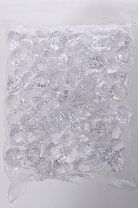0.75" Acrylic Drop Clear Pkg/1lb - Image 3