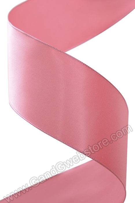 1-1/12" X 25yds Wired Contessa Ribbon Coral - Image 2