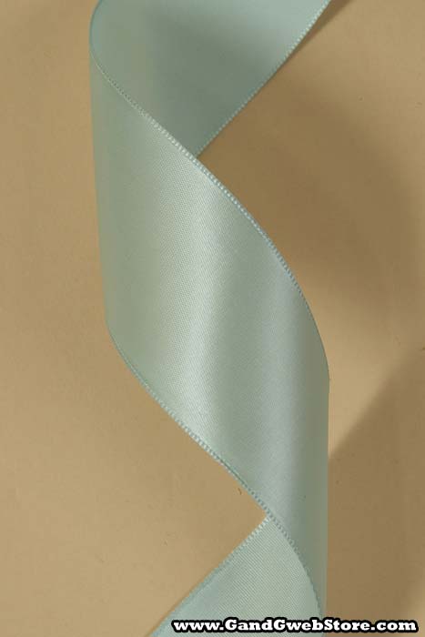 1-1/2" X 25yds Wired Contessa Ribbon Aqua - Image 2