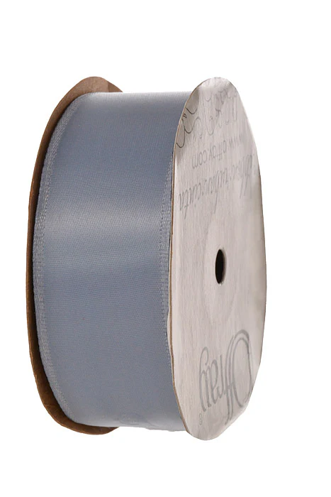 1-1/2" x 25Yds Wired Contessa Ribbon Dusty Blue - Image 2