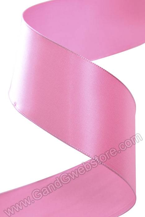 1-1/2" X 25yds Wired Contessa Ribbon Hot Pink - Image 2