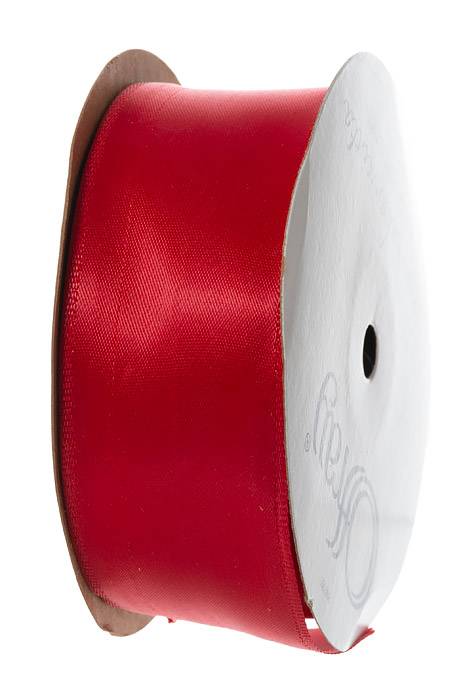 1-1/2" x 25yds Wired Contessa Ribbon Red