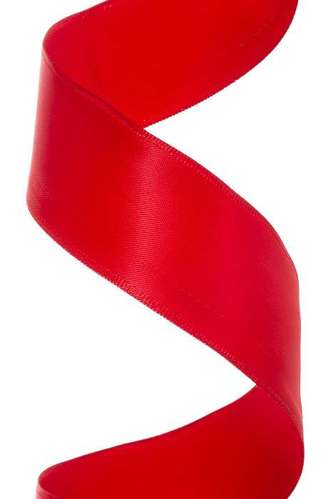 1-1/2" x 25yds Wired Contessa Ribbon Red - Image 2