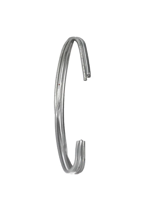 1-3/8" Ornaments Hooks Silver Pkg/125