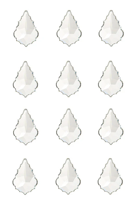 1.5" Acrylic Drop Accessory Clear Pkg/12