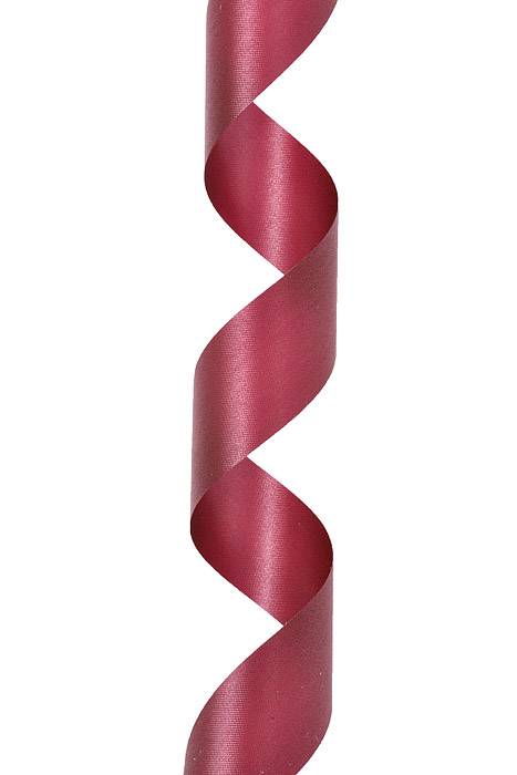 1-7/16" X 100 YD Floral Satin Marsala - Image 2