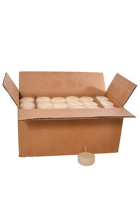 1.75" Floating Candle Disc Ivory Pkg/72 - Image 3