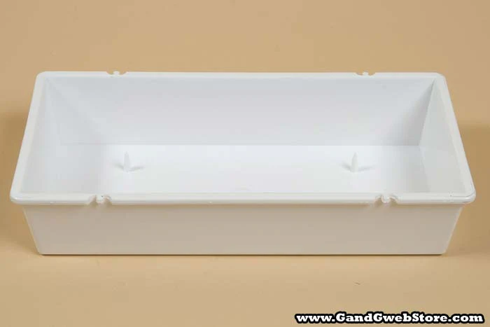 10.25" X 5.25" X 2" Rectangle Container White Pkg/6 - Image 2