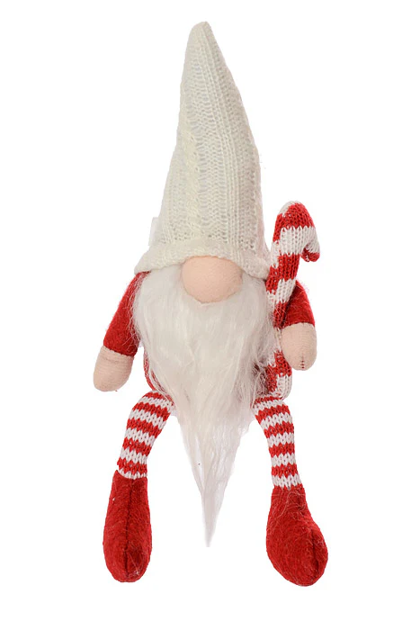 10.5" Candy Gnome Red/White Set/3 - Image 3