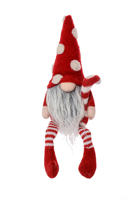 10.5" Candy Gnome Red/White Set/3 - Image 4