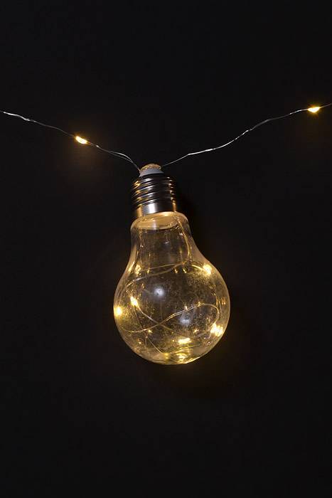 10 Bulb String Led Lights Off-white - Image 2