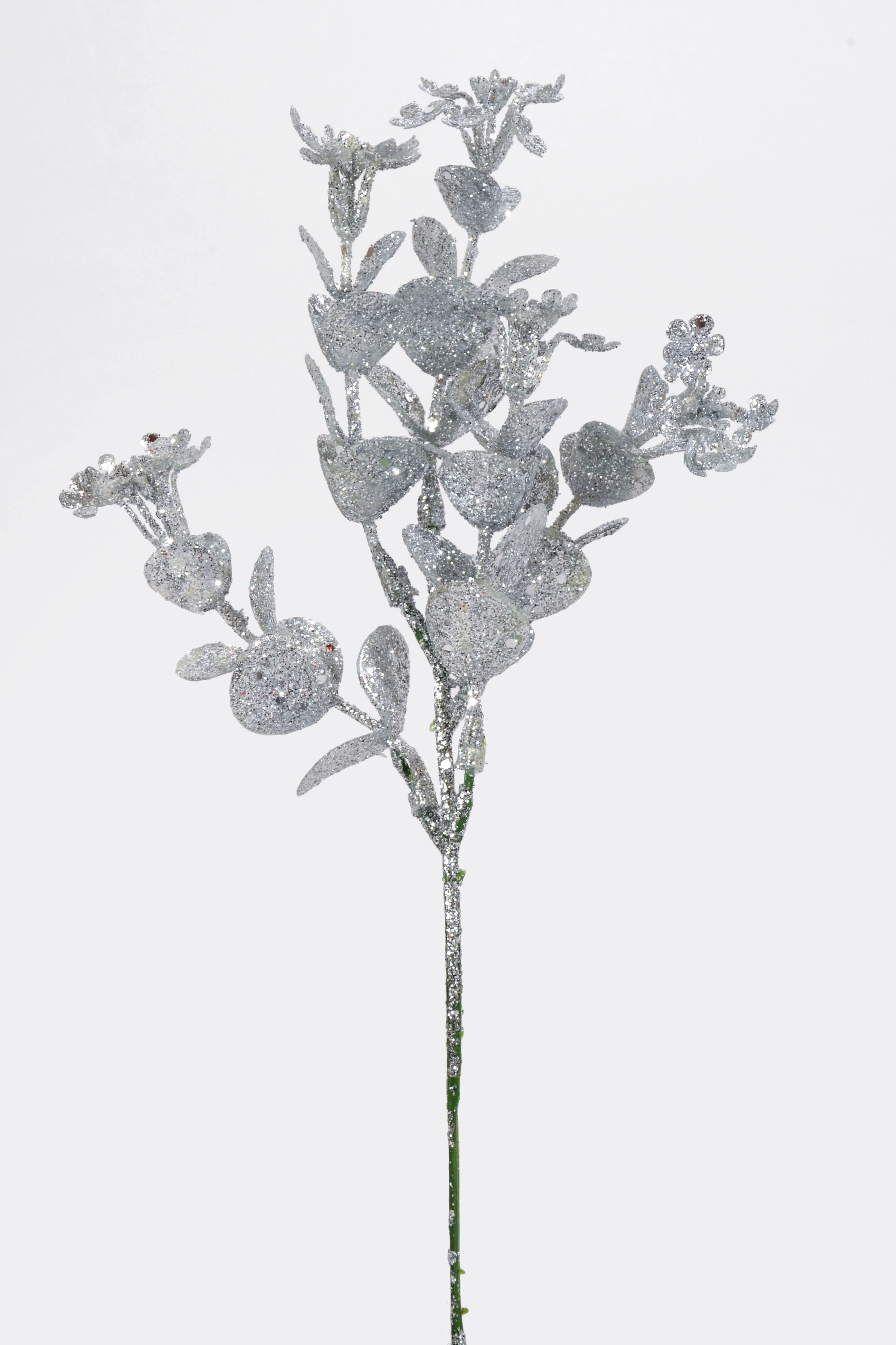 10" Eucalyptus Pick  PKG12 Silver
