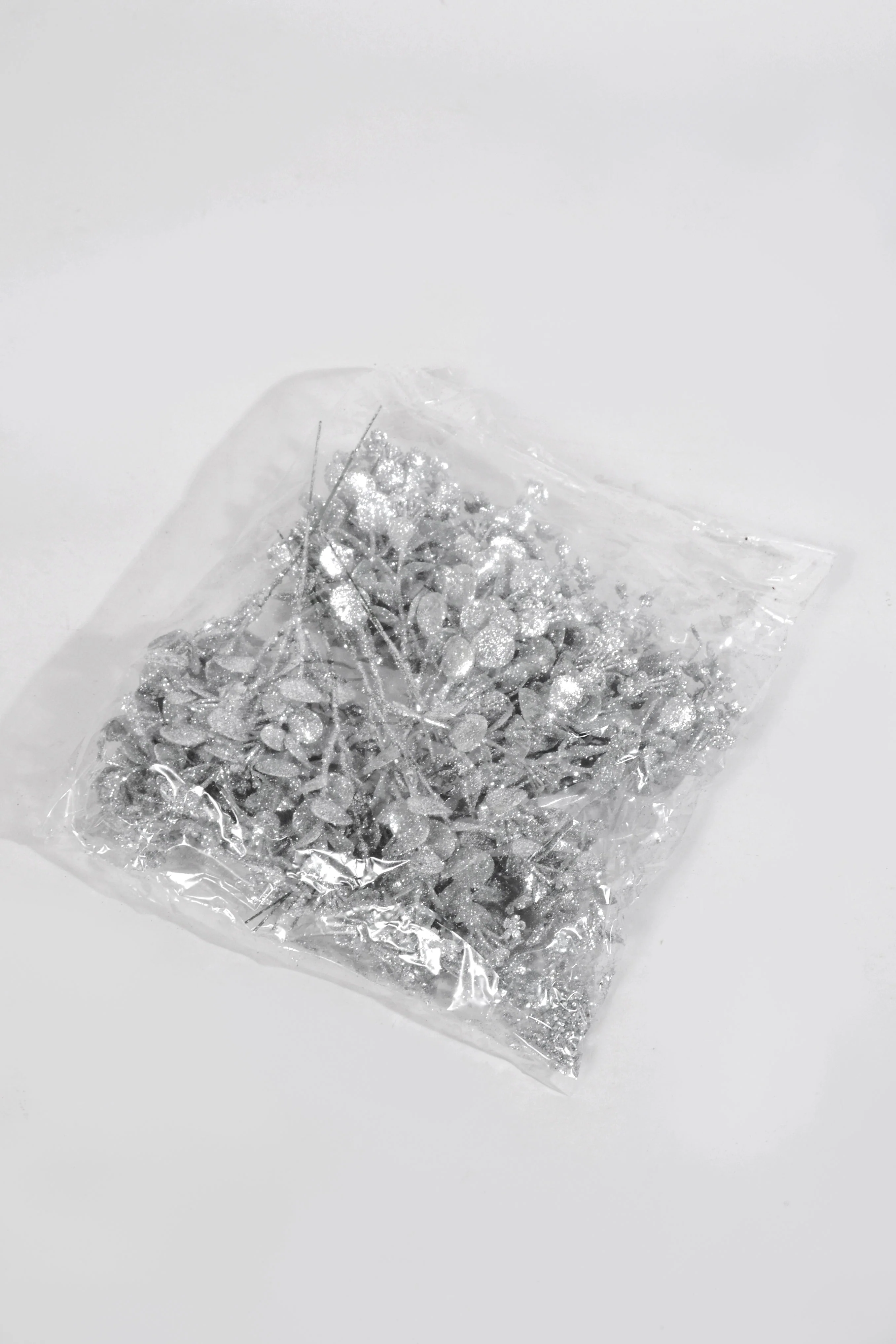 10" Eucalyptus Pick  PKG12 Silver - Image 3