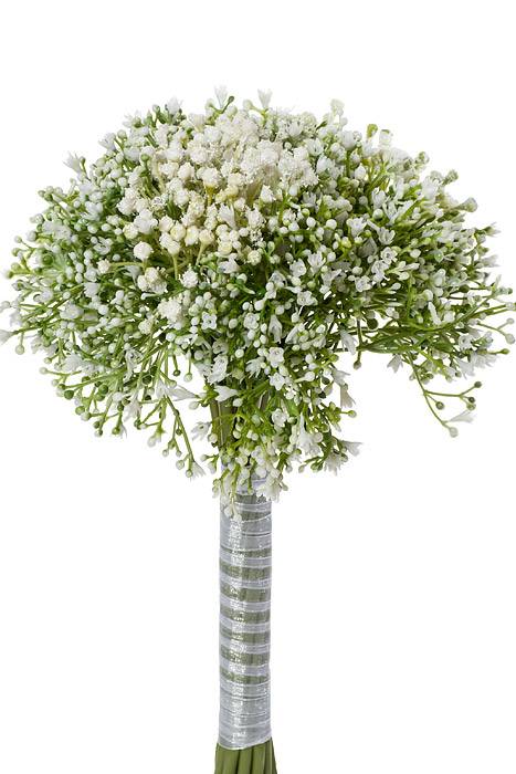 10" Gypsophila Bouquet White