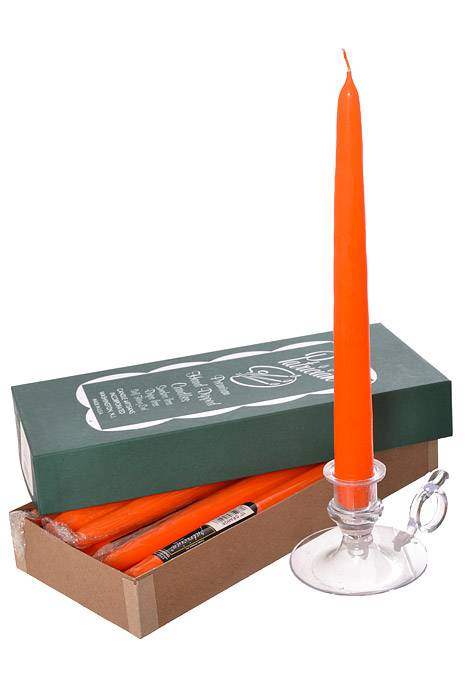 10" Patrician Taper Orange Box/12 - Image 2