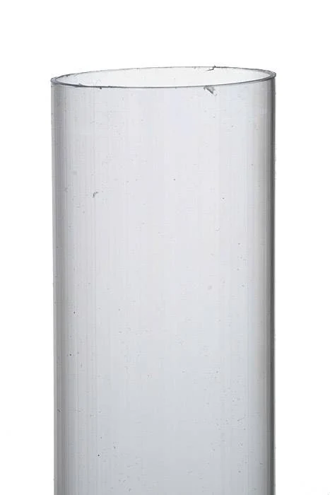 10" Plastic Tube Clear Pkg/6 - Image 2
