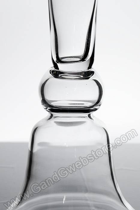 10" X 10.25" X 39.5" Glass Vase Clear - Image 2