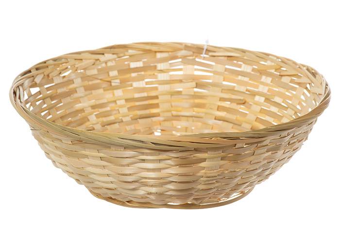 10" X 3" Round Bread Basket Natural Pkg/12 - Image 2