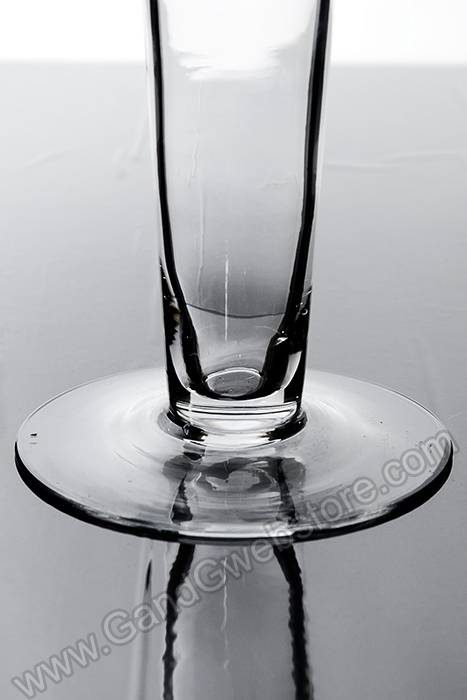 10" X 6" X 24" Glass Vase Clear - Image 2