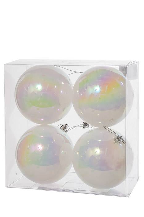 100mm Ball Candy Apple/white/iridescent Bx/4 - Image 2