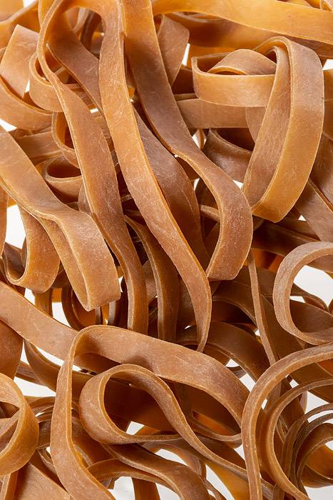 102mm X 10mm Rubber Band Brown - Image 2