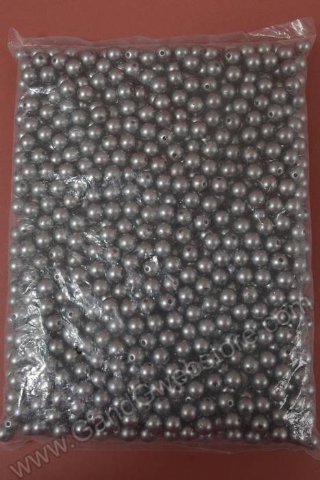 10mm Abs Pearl Beads Grey Pkg(500g) - Image 2
