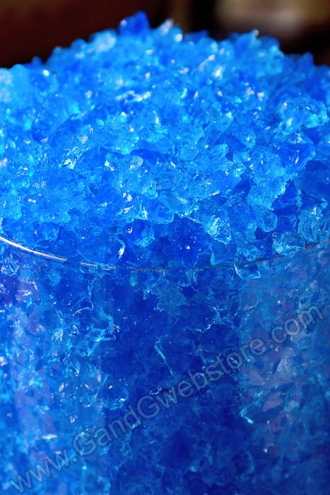 10oz Cracked Ice Crystal Gels In Bottle Blue - Image 2