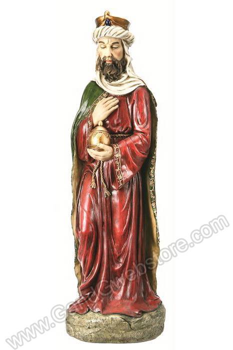 11" - 36" Resin Nativity Set/6 - Image 4