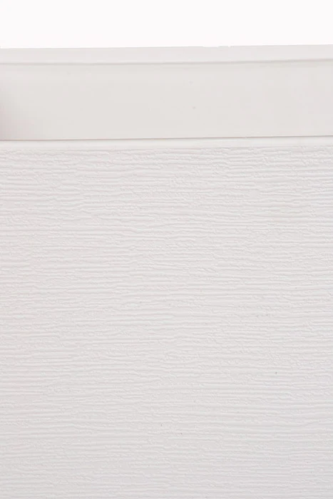 11.5" X 22.5" Tall Tapered Planter White - Image 2
