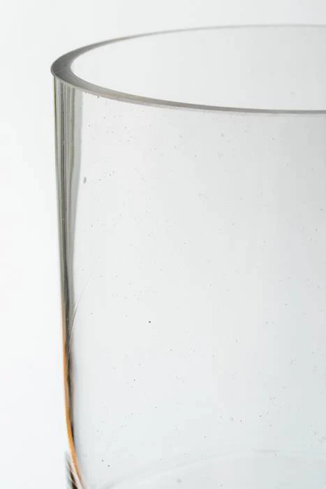 11.75"/15.5"/19.5" Candle Holder Clear Set/3 - Image 2