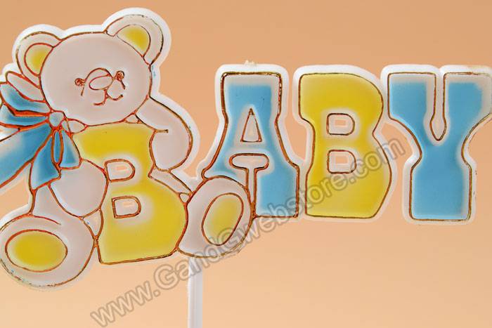11" Baby Sign Blue/yellow Pkg/12 - Image 3