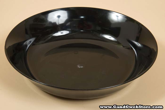 11" Dish Black Pkg/24 - Image 2
