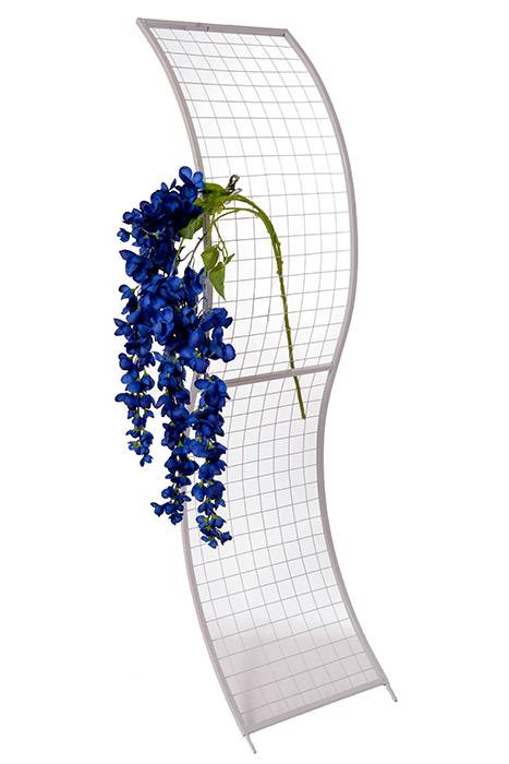 11" X 43" Metal Grid White - Image 3