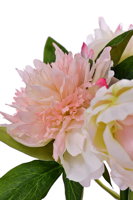 12.5" Silk Peony Bundle Soft Pink - Image 2