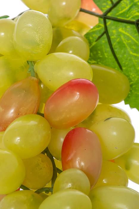 12" Grape Cluster W/leaves Yellow - Image 2