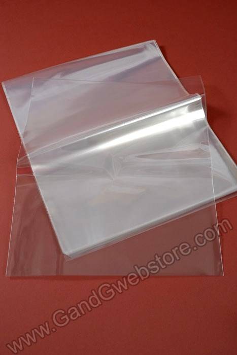 12" X 15" Cellophane Bags Clear Pkg/50 - Image 2