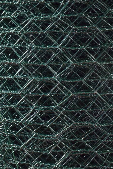 12" X 150ft Hexagonal Floral Netting Green - Image 2