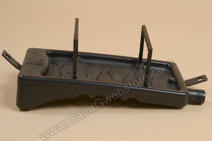 12" X 6.5" Spray Bar Tray Black - Image 2