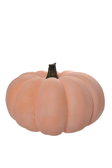 12" X "8.5" Latex Harvest Vine Pumpkin Light Pink