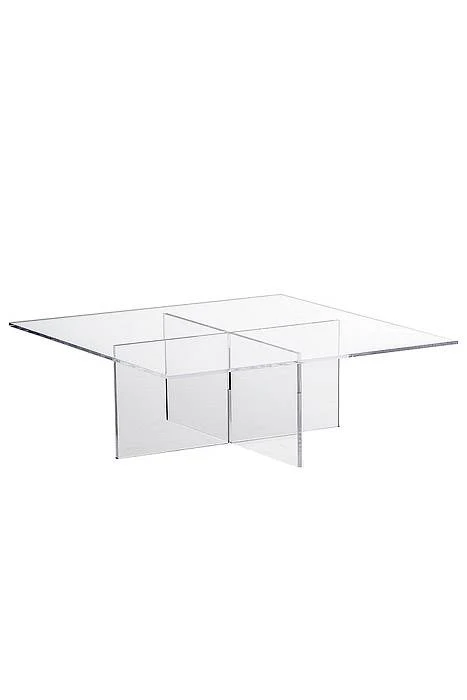 13.75" X 6" Cross Tier Acrylic Display Stand Clear