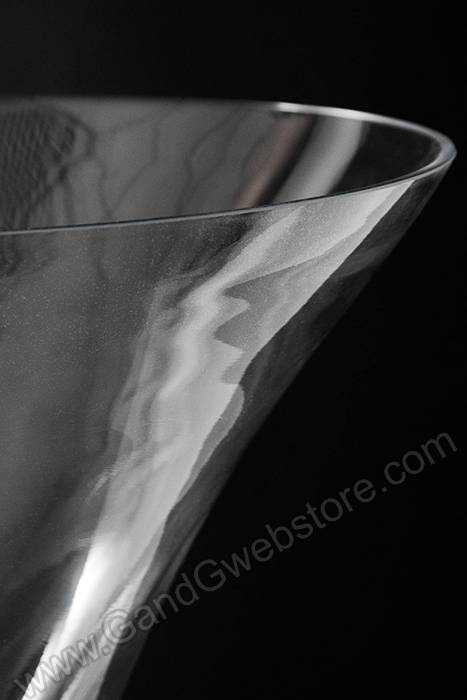 13" X 35" Martini Glass Vase Clear - Image 2