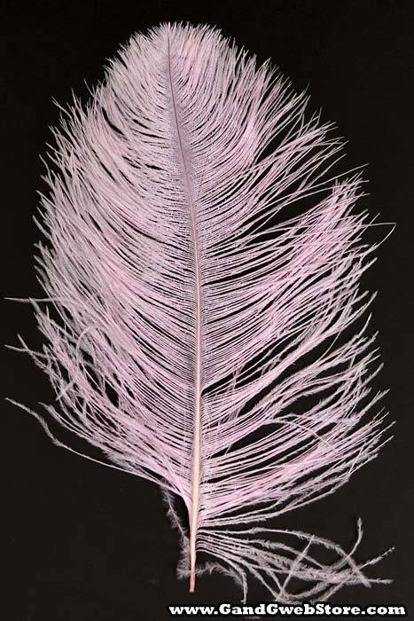 14"-16" Ostrich Feather Hot Pink Pkg/12 - Image 2