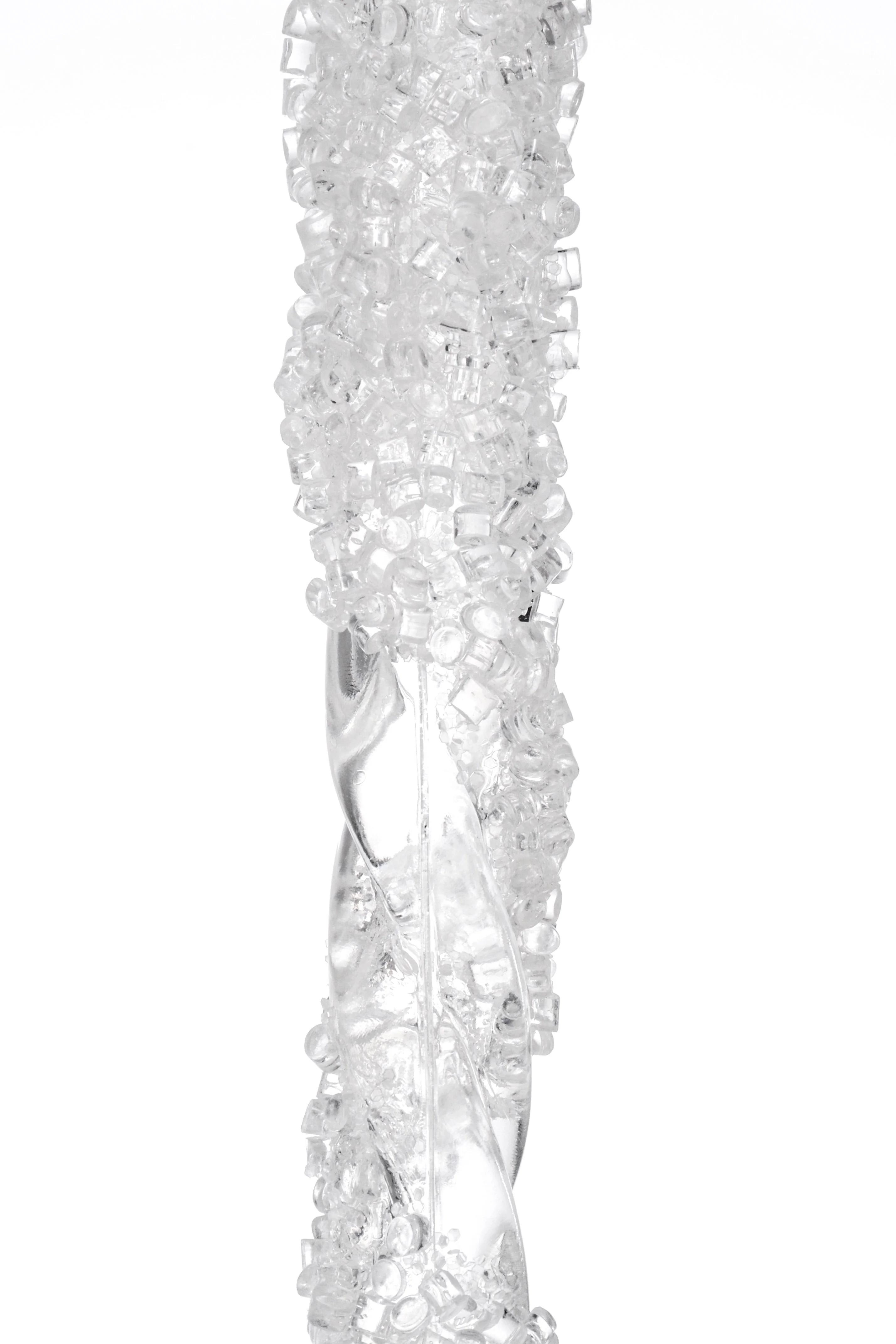 14.5" Icicles With Bead Clear Pkg2 - Image 3