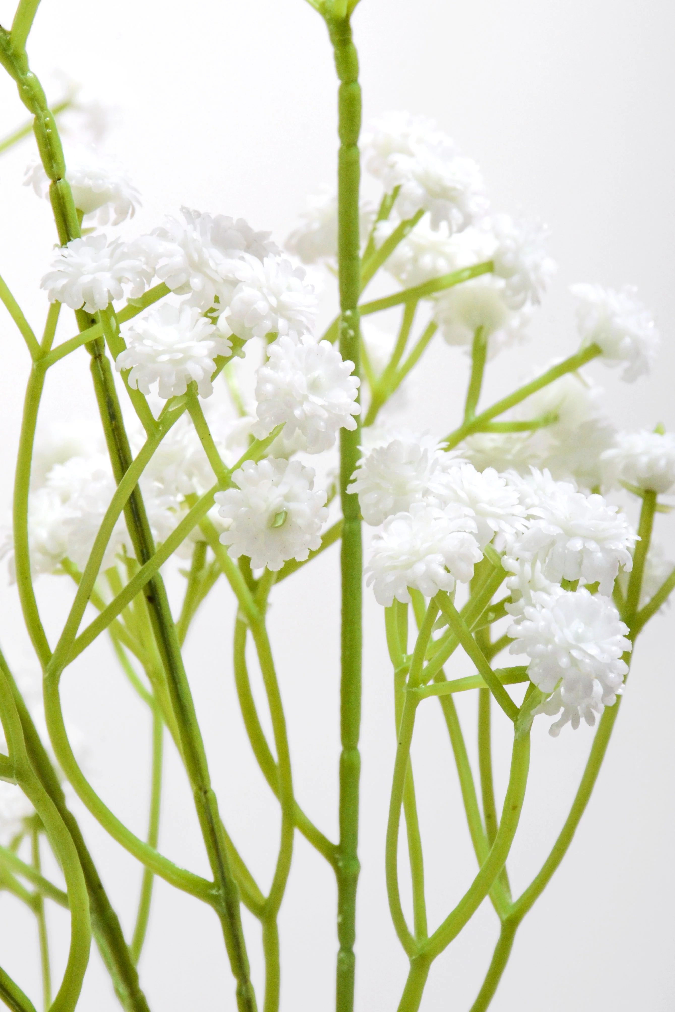 14" Artificial Baby's Breath Bush White - Image 2