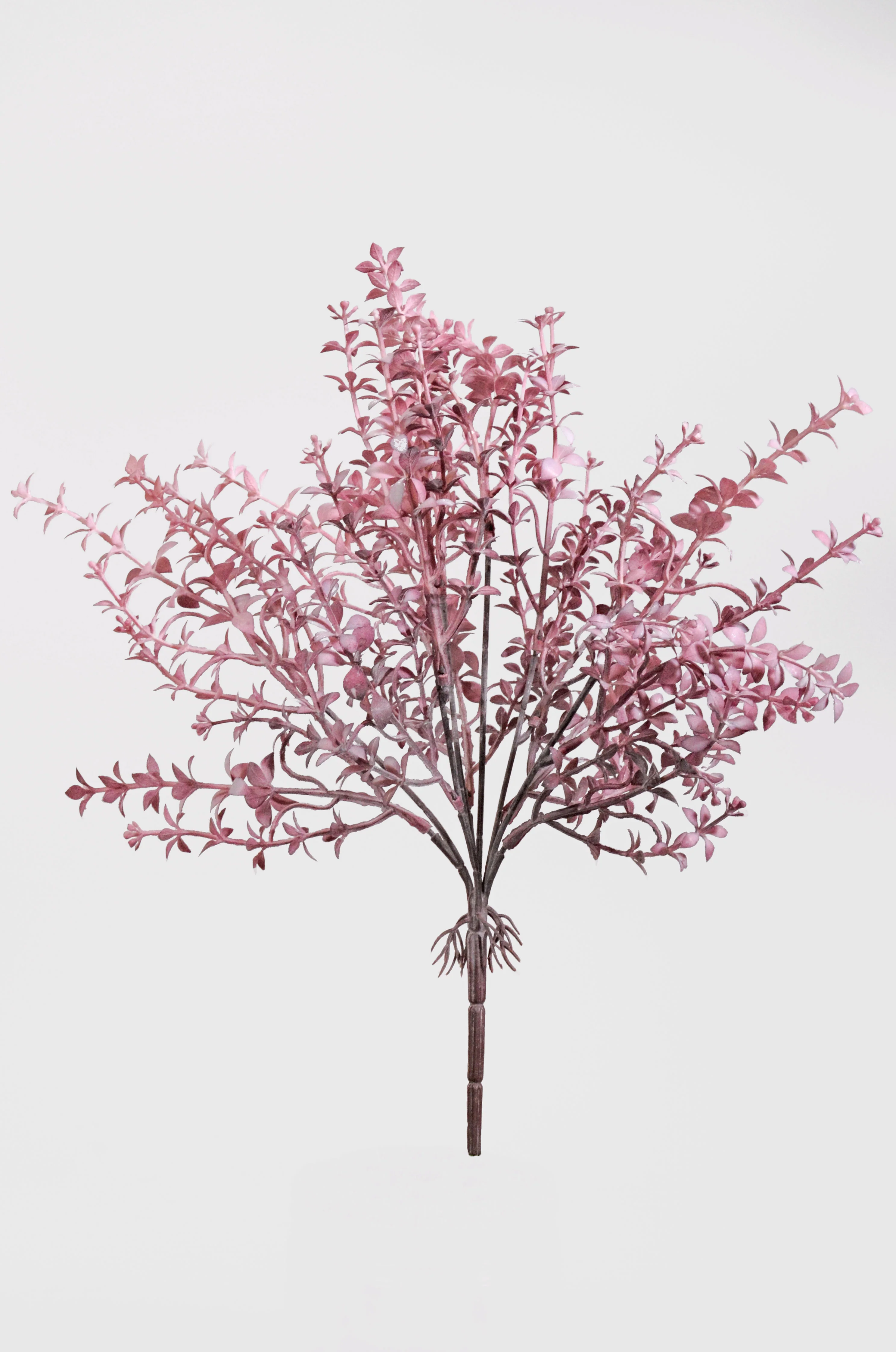 15" Artificial Eucalyptus Bush Mauve