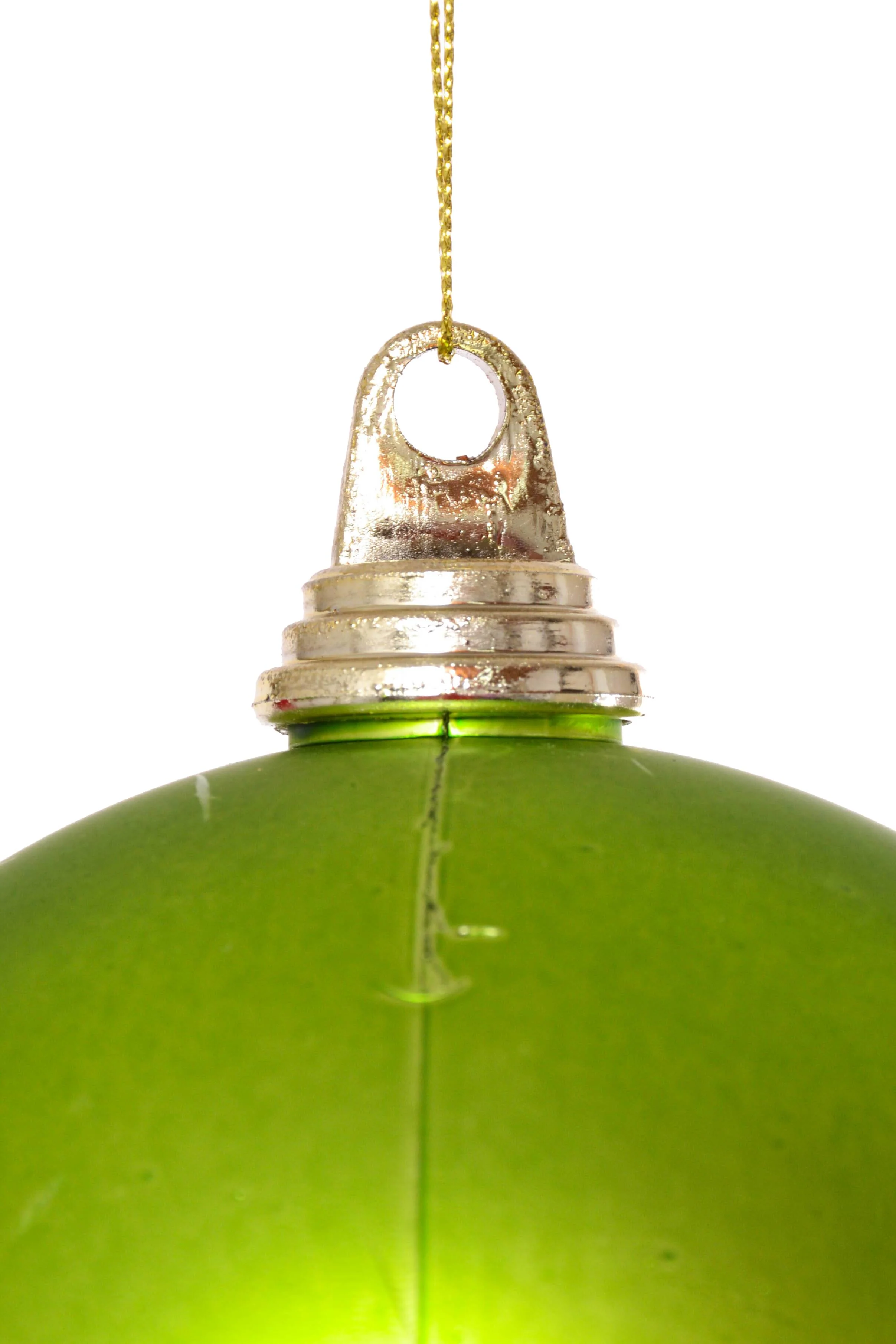 150mm Matte Plastic Ball Apple Green - Image 2