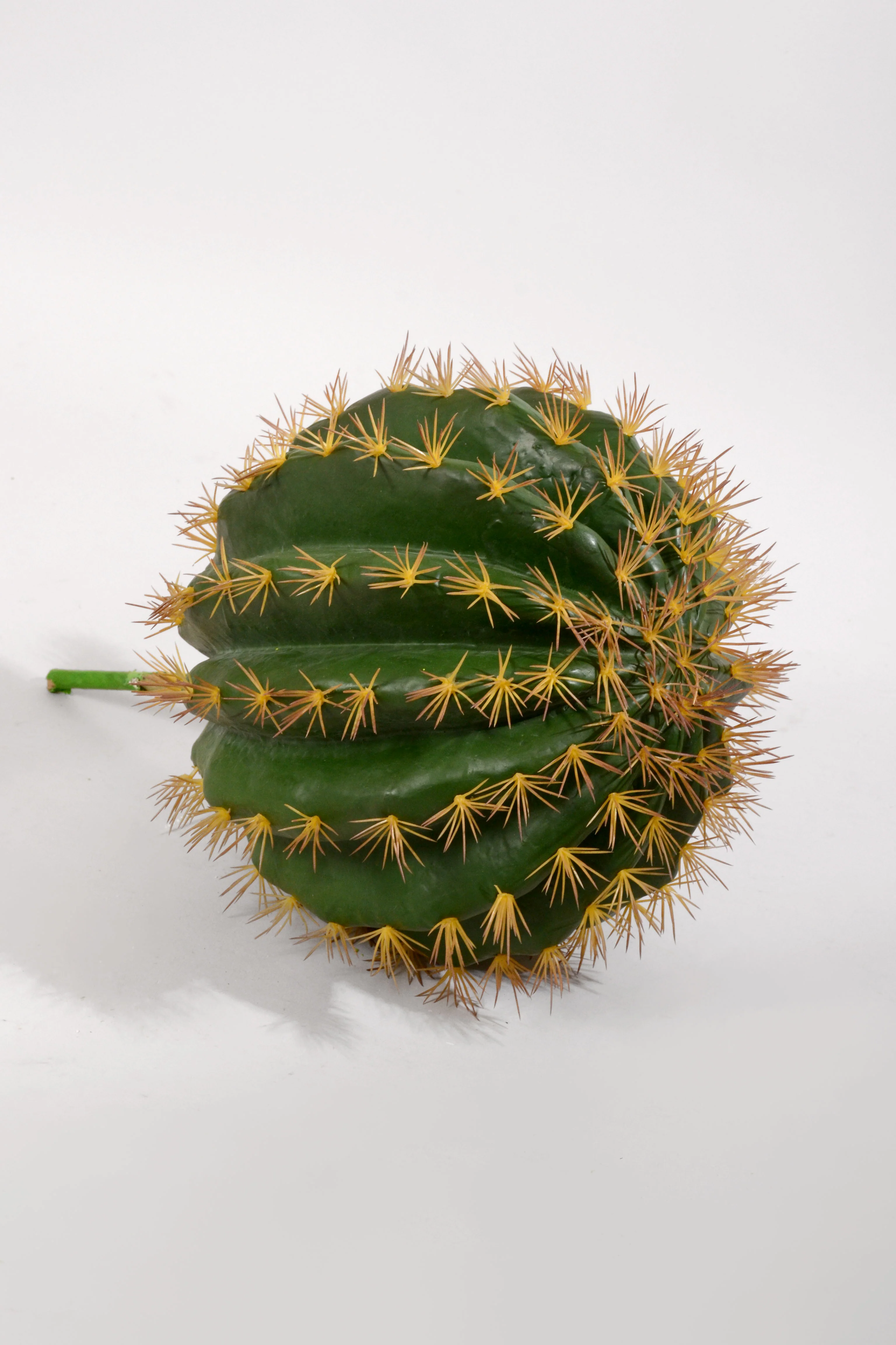 16" Artificial Cactus Ball Green - Image 2