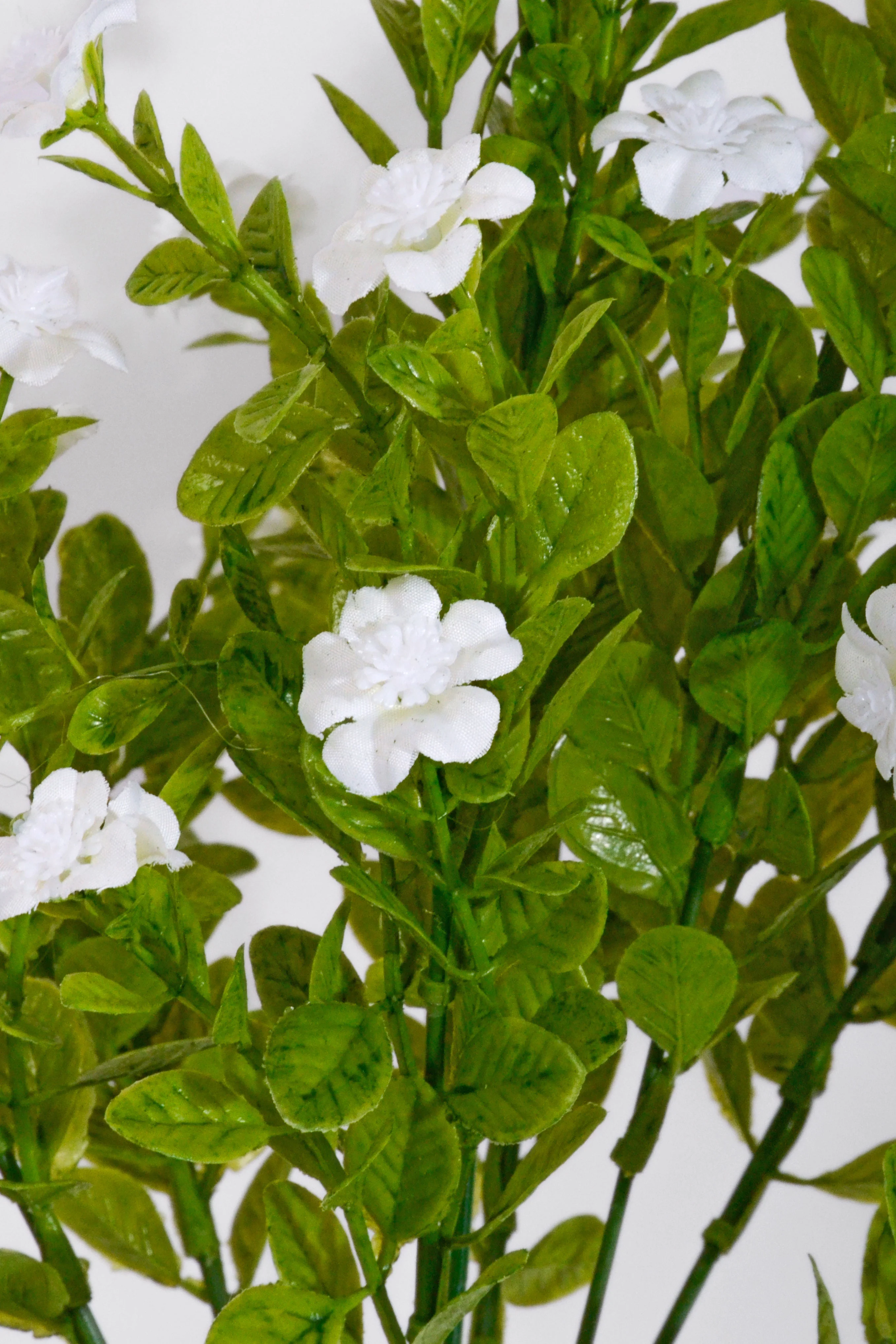 16" Artificial Filler Bush Cream - Image 2