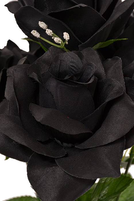 16" Printing Rose Bush Black - Image 2