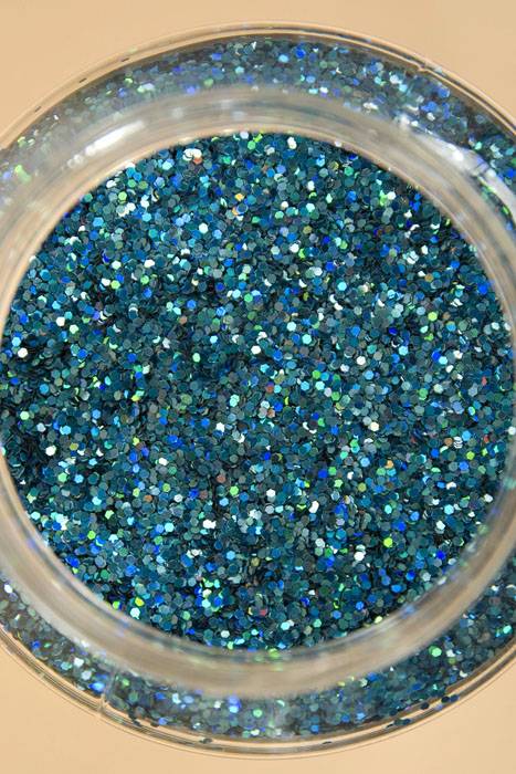16oz X 0.035" Laser Glitter  Royal Blue